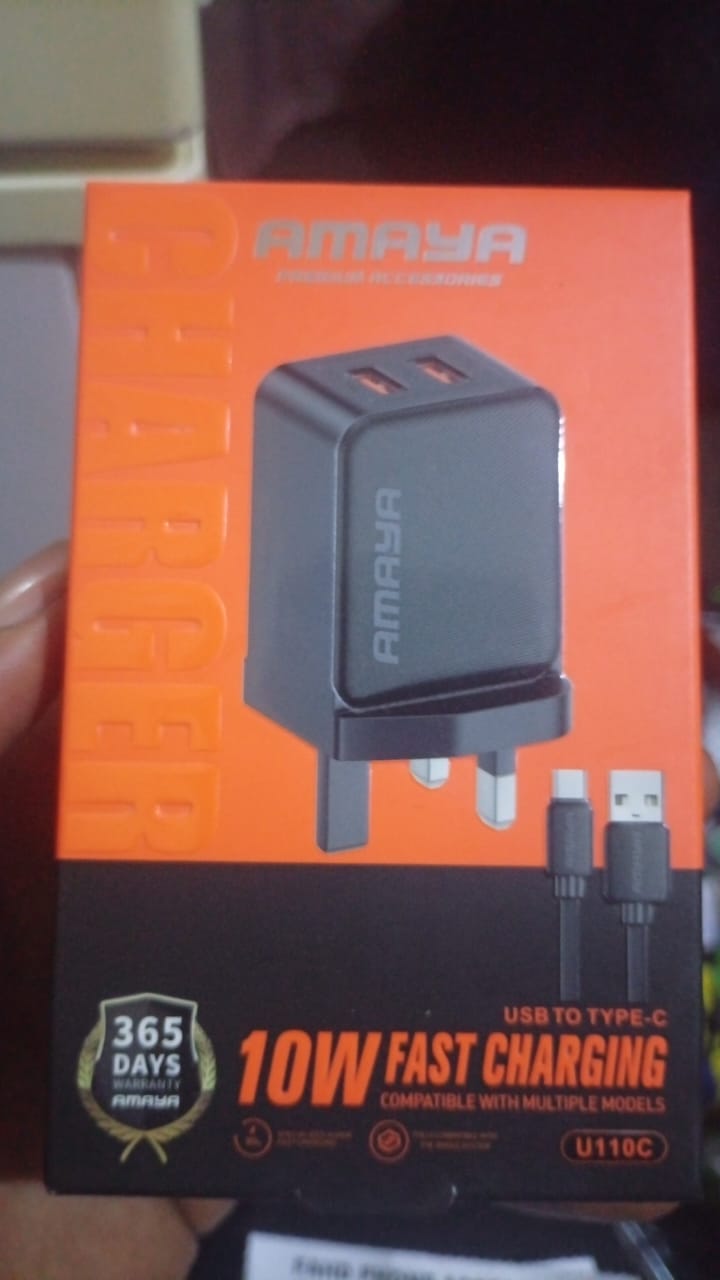 10W FAST CHARGER TYPE C COMPLETE